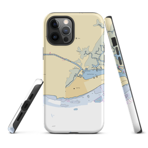 Island Creek Tower Marina (Cape May Point, NJ) NOAA Chart  Tough iPhone Case