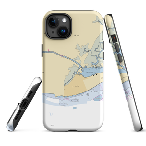 Devil's Reach Marina (Cape May Point, NJ) NOAA Chart  Tough iPhone Case