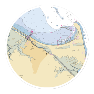 Anglers Marina (Harbeson, DE) NOAA Chart Sticker