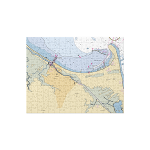 Otis B. Smith City Dock (Harbeson, DE) NOAA Chart Jigsaw Puzzle