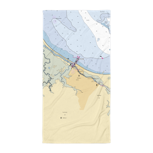 Pilottown Yacht Basin (Harbeson, DE) NOAA Chart Towel