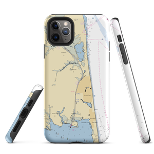 Henlopen Acres Marina (Ocean View, DE) NOAA Chart  Tough iPhone Case