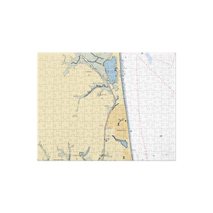 Henlopen Acres Marina (Ocean View, DE) NOAA Chart Jigsaw Puzzle