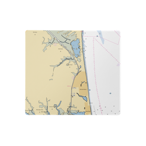 Henlopen Acres Marina (Ocean View, DE) NOAA Chart  Gaming Mouse Pad