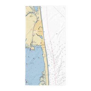 Pier Point Marina (Ocean View, DE) NOAA Chart Towel