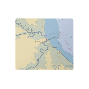 JP's Wharf Restaurant (Dover Afb, DE) NOAA Chart  Gaming Mouse Pad