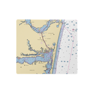 Forge Landing Marina (Pine Beach, NJ) NOAA Chart  Gaming Mouse Pad