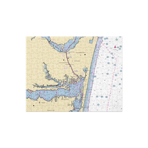 Brennan Boat Company and Marina (Pine Beach, NJ) NOAA Chart Jigsaw Puzzle