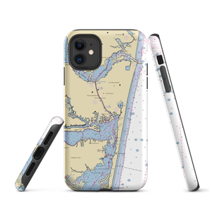 Jersey Shore Marina (Pine Beach, NJ) NOAA Chart  Tough iPhone Case