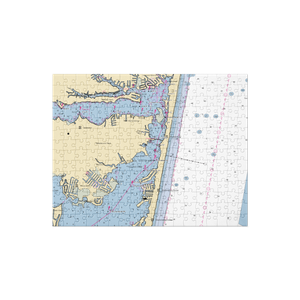 Sailor's Quay Yacht Club (Pine Beach, NJ) NOAA Chart Jigsaw Puzzle