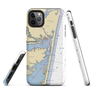 Wehrlen Brothers Marina (Pine Beach, NJ) NOAA Chart  Tough iPhone Case