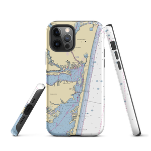 Wehrlen Brothers Marina (Pine Beach, NJ) NOAA Chart  Tough iPhone Case