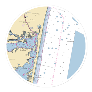 Pier 281 (Pine Beach, NJ) NOAA Chart Sticker