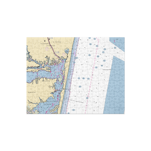 Metedeconk Marine (Pine Beach, NJ) NOAA Chart Jigsaw Puzzle