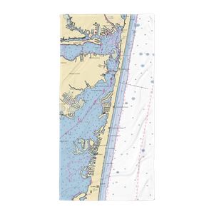 Kettle Creek Marina (Pine Beach, NJ) NOAA Chart Towel