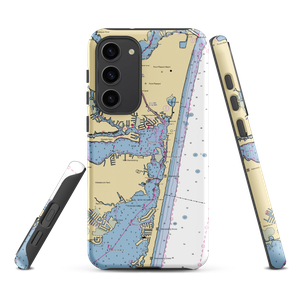 Sherman's Boat Basin (Mantoloking, NJ) NOAA Chart Samsung Phone Case