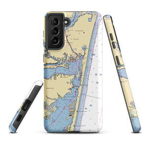 Sherman's Boat Basin (Mantoloking, NJ) NOAA Chart Samsung Phone Case