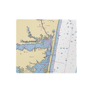 Sherman's Boat Basin (Mantoloking, NJ) NOAA Chart  Gaming Mouse Pad