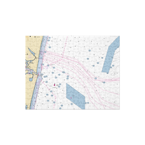 Brielle Yacht Club Marina (Brielle, NJ) NOAA Chart Jigsaw Puzzle