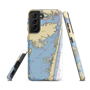 Drum Point Marina (Pine Beach, NJ) NOAA Chart Samsung Phone Case