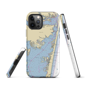 Drum Point Marina (Pine Beach, NJ) NOAA Chart  Tough iPhone Case