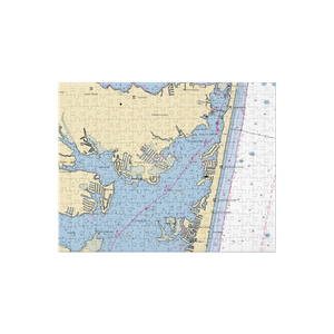 Drum Point Marina (Pine Beach, NJ) NOAA Chart Jigsaw Puzzle