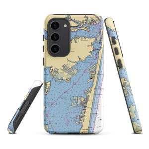 Shore Acres Yacht Club (Pine Beach, NJ) NOAA Chart Samsung Phone Case