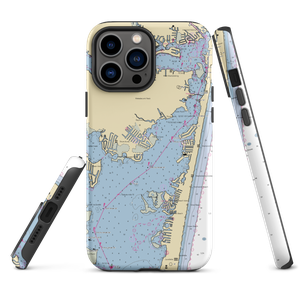 Shore Acres Yacht Club (Pine Beach, NJ) NOAA Chart  Tough iPhone Case