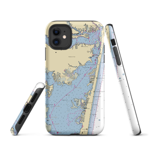 Baywood Marina (Pine Beach, NJ) NOAA Chart  Tough iPhone Case