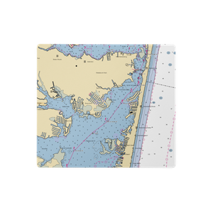 Baywood Marina (Pine Beach, NJ) NOAA Chart  Gaming Mouse Pad