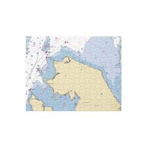 Fenton Marine (Bronx, NY) NOAA Chart Jigsaw Puzzle