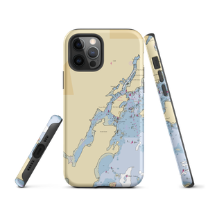 New York Athletic Club Yacht Club (New Rochelle, NY) NOAA Chart  Tough iPhone Case