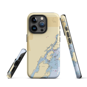 West Harbor Yacht Service (New Rochelle, NY) NOAA Chart  Tough iPhone Case