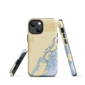 West Harbor Yacht Service (New Rochelle, NY) NOAA Chart  Tough iPhone Case