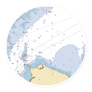 Huguenot Yacht Club (New Rochelle, NY) NOAA Chart Sticker