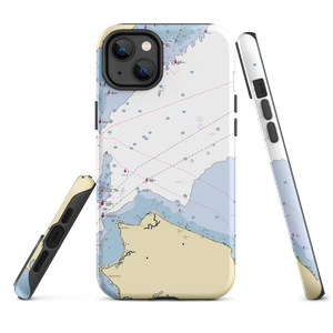 Wright Island Marina (New Rochelle, NY) NOAA Chart  Tough iPhone Case