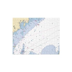 Snug Cove Marina (New Rochelle, NY) NOAA Chart Jigsaw Puzzle