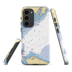 Mill Pond Cove Marina (New Rochelle, NY) NOAA Chart Samsung Phone Case