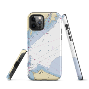 Echo Bay Yacht Club (New Rochelle, NY) NOAA Chart  Tough iPhone Case