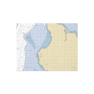 Steppingstone Park and Marina (Bayside, NY) NOAA Chart Jigsaw Puzzle