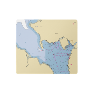 North Shore Yacht Club (Little Neck, NY) NOAA Chart  Gaming Mouse Pad