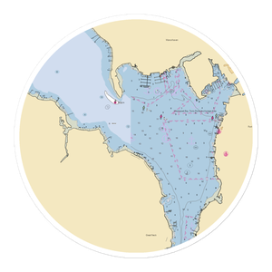 Broadlawn Harbour Yacht Club (Little Neck, NY) NOAA Chart Sticker