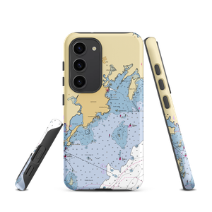 Horseshoe Harbor Yacht Club (Mamaroneck, NY) NOAA Chart Samsung Phone Case