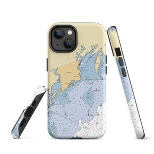 Horseshoe Harbor Yacht Club (Mamaroneck, NY) NOAA Chart  Tough iPhone Case