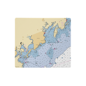 Horseshoe Harbor Yacht Club (Mamaroneck, NY) NOAA Chart  Gaming Mouse Pad