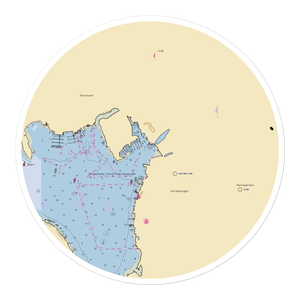 Tom's Point Marina (Little Neck, NY) NOAA Chart Sticker