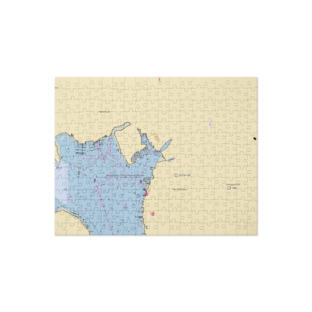 Sigsbee Sailing Center (Little Neck, NY) NOAA Chart Jigsaw Puzzle 