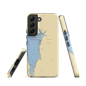 Fathoms Hotel & Marina (Little Neck, NY) NOAA Chart Samsung Phone Case