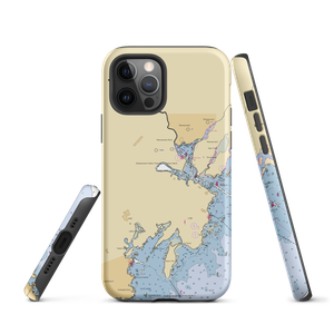 McMichael Yacht Brokers (Mamaroneck, NY) NOAA Chart  Tough iPhone Case