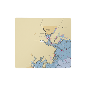 McMichael Rushmore Yard (Mamaroneck, NY) NOAA Chart  Gaming Mouse Pad